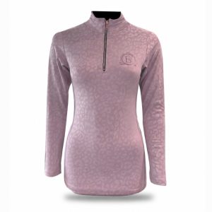 Leonora Pink Leopard Print Base Layer